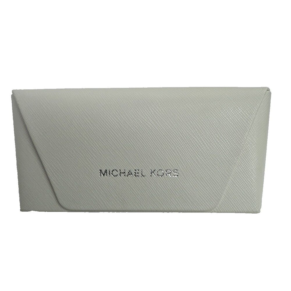 Michael Kors Authentic Hard Eyeglasses/Sunglasses Case in White